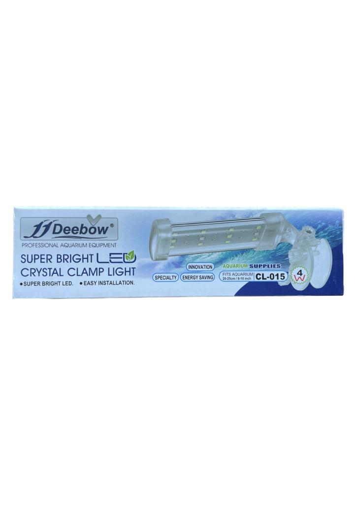 Deebow Super Bright Crystal LED Clamp Light