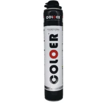 Coloer spray foam